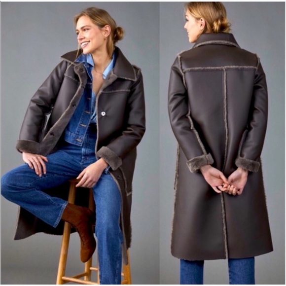 ANTHROPOLOGIE MAEVE Kerry Reversible
Jacket Coat size M NWT - Picture 1 of 13